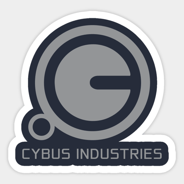 Cybus Industries Sticker by GeekThreadz